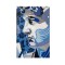 CANVAS PICTURE, MAN, WHITE & GREY & BLUE, 80x120x3,5cm 755-12233