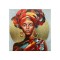 CANVAS PICTURE, WOMAN, MULTICOLOR, 100x100x3cm 755-12253