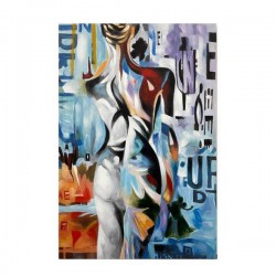 CANVAS PICTURE, BODY, MULTICOLOR, 80x120x3cm 755-12261 CANVAS PICTURE, BODY, MULTICOLOR, 80x120x3cm 755-12261