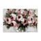 CANVAS PICTURE, FLOWERS, PINK-GREEN-WHITE, 80x120x3cm 755-12264