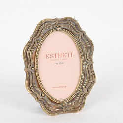 TABLE PHOTO FRAME(10X15), POLYRESIN, COPPER GOLD, 15x1.5x19.5cm 756-12051 TABLE PHOTO FRAME(10X15), POLYRESIN, COPPER GOLD, 15x1.5x19.5cm 756-12051