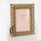 TABLE PHOTO FRAME(15X20),  POLYRESIN, GOLD, 22x1.5x27cm 756-12061