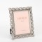 TABLE PHOTO FRAME(15X20),  POLYRESIN,  SILVER, 756-12069