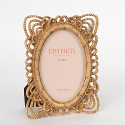 TABLE PHOTO FRAME(13X18), POLYRESIN, YELLOW-BROWN, 17.5x1.5x22.5cm 756-12087 TABLE PHOTO FRAME(13X18), POLYRESIN, YELLOW-BROWN, 17.5x1.5x22.5cm 756-12087