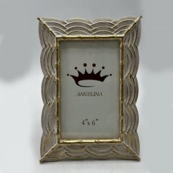 TABLE PHOTO FRAME(20X25), POLYRESIN, GOLD-GREY, 25.5x1.5x30.5cm 756-12093 TABLE PHOTO FRAME(20X25), POLYRESIN, GOLD-GREY, 25.5x1.5x30.5cm 756-12093