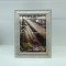 TABLE PHOTO FRAME, PLASTIC, SILVER, 13x18cm 756-12104