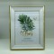 TABLE PHOTO FRAME, PLASTIC, GOLD, 15x20cm 756-12111