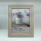 TABLE PHOTO FRAME, PLASTIC, WHITE-BROWN, 15x20cm 756-12114