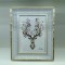 TABLE PHOTO FRAME, PLASTIC, GREY-GOLD, 15x20cm 756-12126