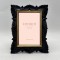 TABLE PHOTO FRAME (10x15), POLYRESIN, BLACK-GOLD, 16.5x1.5x21.5cm 756-12171