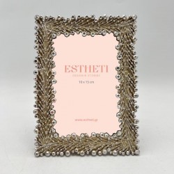 TABLE PHOTO FRAME (10x15), POLYRESIN, GOLD, 13.5x1.5x18.5cm 756-12177