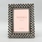 TABLE PHOTO FRAME (10x15), POLYRESIN, SILVER, 16.5x2x21.5cm 756-12179
