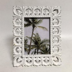 PHOTOFRAME 4x6, WOODEN, WHITE, 19x1.5x24cm 756-13015 PHOTOFRAME 4x6, WOODEN, WHITE, 19x1.5x24cm 756-13015