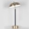 TABLE LAMP,  METAL, BLACK- GOLD, 22x48.5cm 757-10084