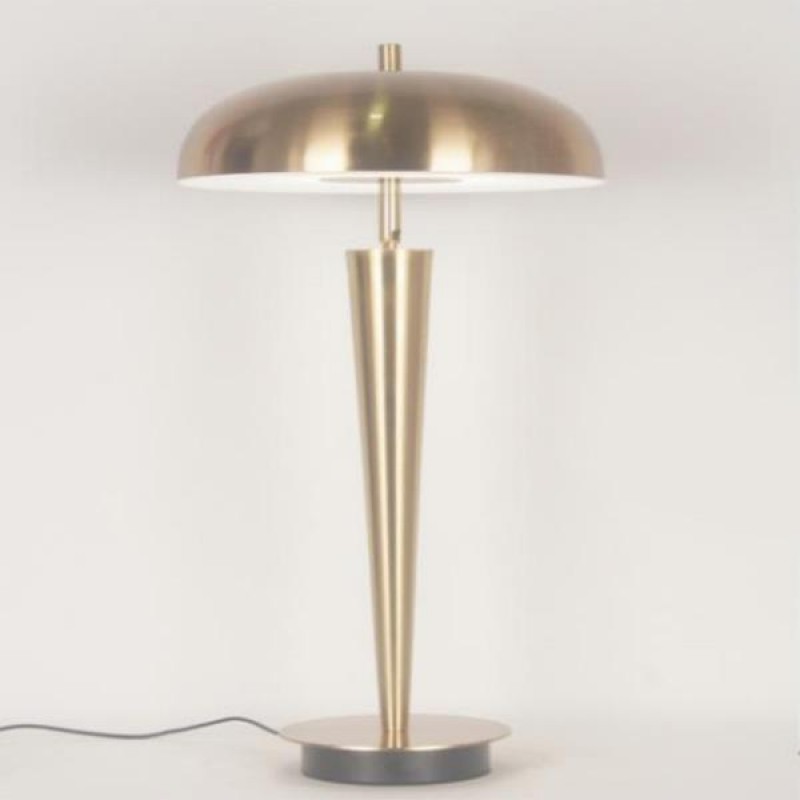 TABLE LAMP,  METAL, GOLD, 30x50cm 757-10085