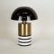 TABLE LAMP, METALIC, BLACK-GOLD, 26x26x38cm 757-10090