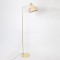 FLOOR LAMP, RATTAN- METAL, NATURAL-GOLD, 23x25,5x 156cm 757-11011