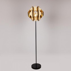 FLOOR LAMP, METAL, GOLD, 39.5X39.5X129.5cm 757-11028 FLOOR LAMP, METAL, GOLD, 39.5X39.5X129.5cm 757-11028