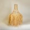 PENDANT LAMP,  RATTAN,  NATURAL, 40x40x65cm 757-12022