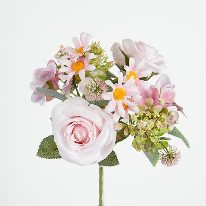 ROSE-DAISY BOUQUET, 33cm 758-10021