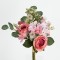 ROSE-ORCHID- EUCALYPTUS BOUQUET, PINK- CREAM, 39cm 758-10024