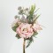 ROSE-HYDRANGEA BOUQUET, PINK,  42cm 758-10028