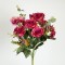 ROSE BOUQUET,11 BRANCHES, DUSTY  PINK, 47cm 758-10041