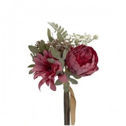 PEONY-GERBERA BOUQUET,DUSTY PINK, 30cm 758-10049 PEONY-GERBERA BOUQUET,DUSTY PINK, 30cm 758-10049