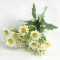 DAISY BOUQUET, 6 BRANCHES, PEACH, 35cm 758-10059