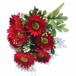 GERBERA BOUQUET, 9 BRANCHES, LIGHT ORANGE, 40cm 758-10063 GERBERA BOUQUET, 9 BRANCHES, LIGHT ORANGE, 40cm 758-10063