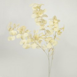 BRANCH, EUCALYPTUS, IVORY, 88cm 758-12048 BRANCH, EUCALYPTUS, IVORY, 88cm 758-12048