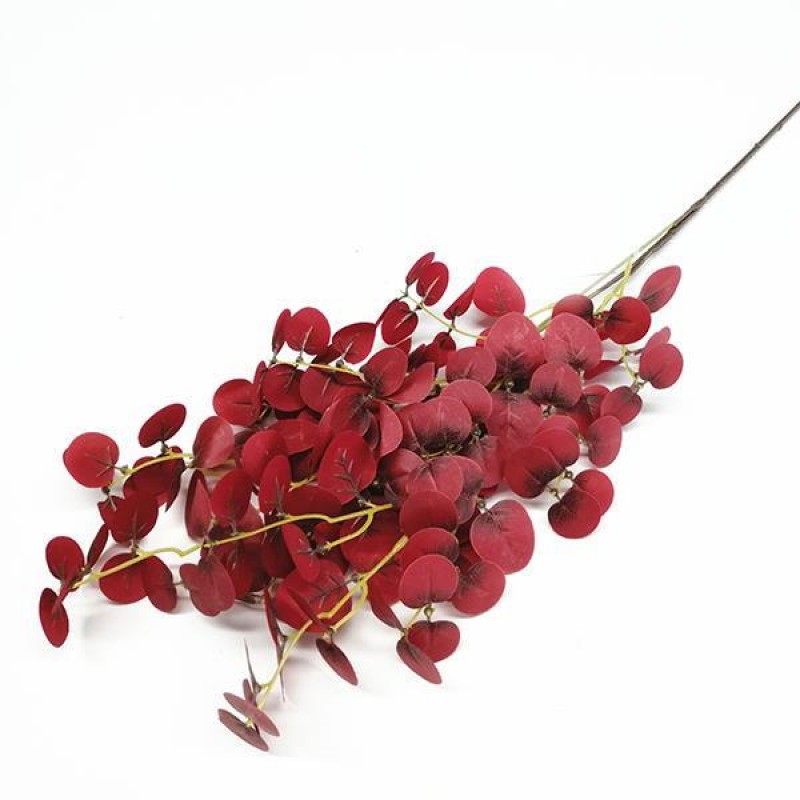 BRANCH, EUCALYPTUS, BORDEAUX, 82cm 758-12049