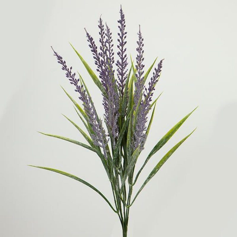 BRANCH, PURPLE & GREEN LEAVES, PURPLE, 46cm 758-12051