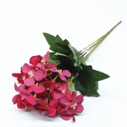 FLOWER/BRANCH, HYDRANGEA, RED, 31cm 758-12055 FLOWER/BRANCH, HYDRANGEA, RED, 31cm 758-12055