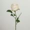 FLOWER/BRANCH, ROSE, WHITE, 51cm 758-12070