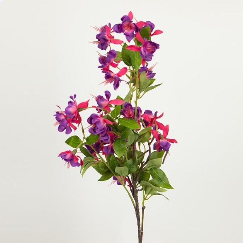 FLOWER/BRANCH, PURPLE & PINK, 90cm 758-12078