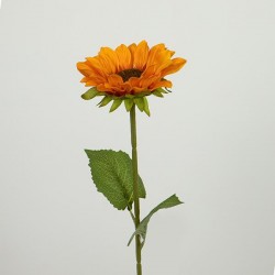 FLOWER/BRANCH, SUNFLOWER, ORANGE, 45cm 758-12084 FLOWER/BRANCH, SUNFLOWER, ORANGE, 45cm 758-12084