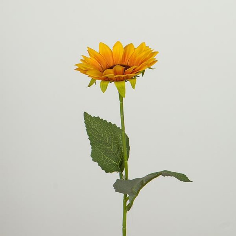 FLOWER/BRANCH, SUNFLOWER, YELLOW, 47cm 758-12086