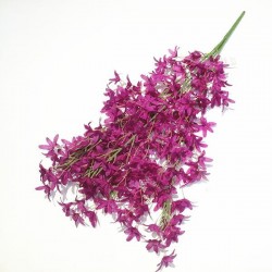 FLOWER/BRANCH, BORDEAUX, 75cm 758-12095 FLOWER/BRANCH, BORDEAUX, 75cm 758-12095