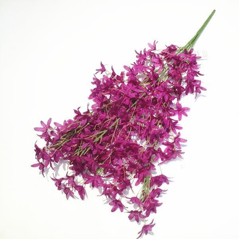 FLOWER/BRANCH, BORDEAUX, 75cm 758-12095