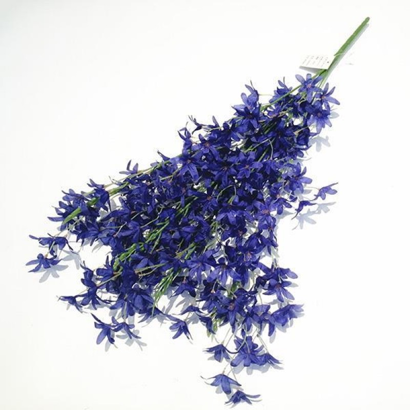 FLOWER/BRANCH, BLUE, 67cm 758-12096