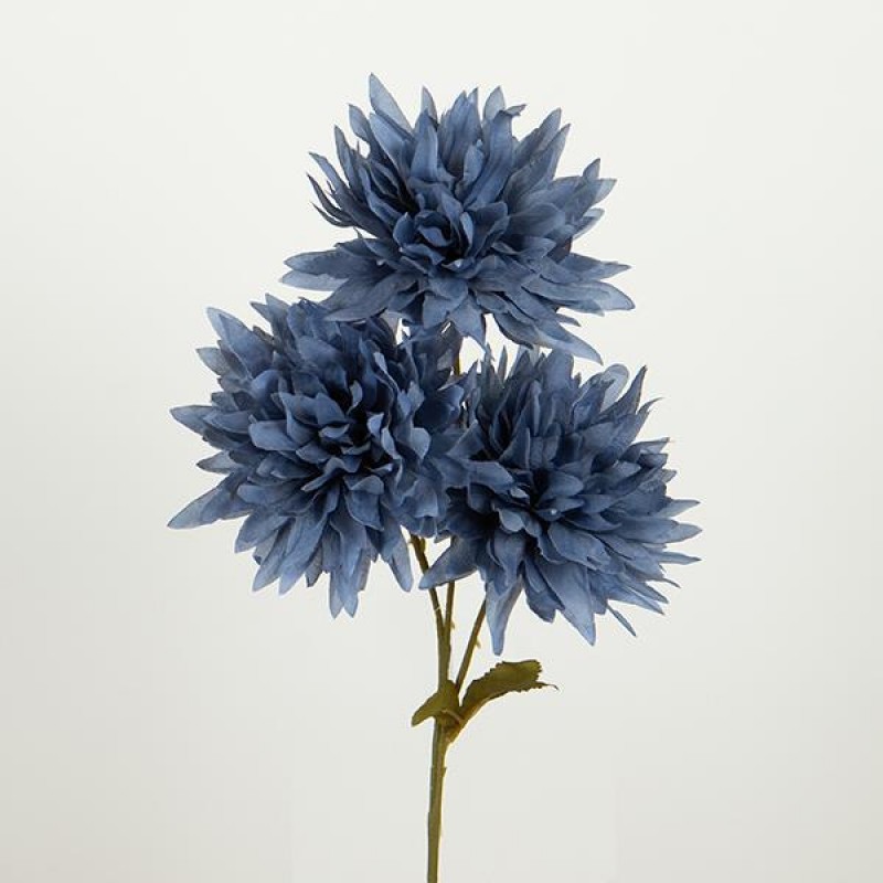 FLOWER/BRANCH, BLUE, 67cm 758-12098