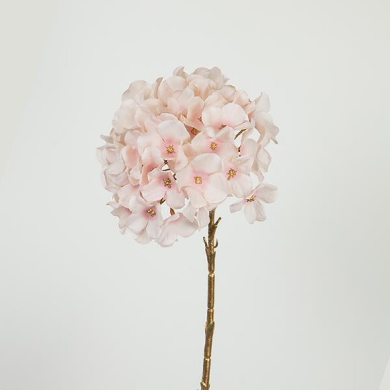 FLOWER,  HYDRANGEA,  GOLD- PINK, 45cm 758-12102