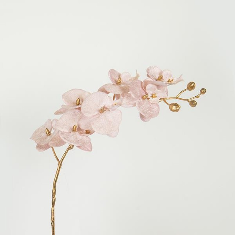 FLOWER, ORCHID, GOLD- LIGHT PURPLE, 75cm 758-12108