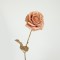 FLOWER, ROSE, GOLD-PINK, 65cm 758-12112