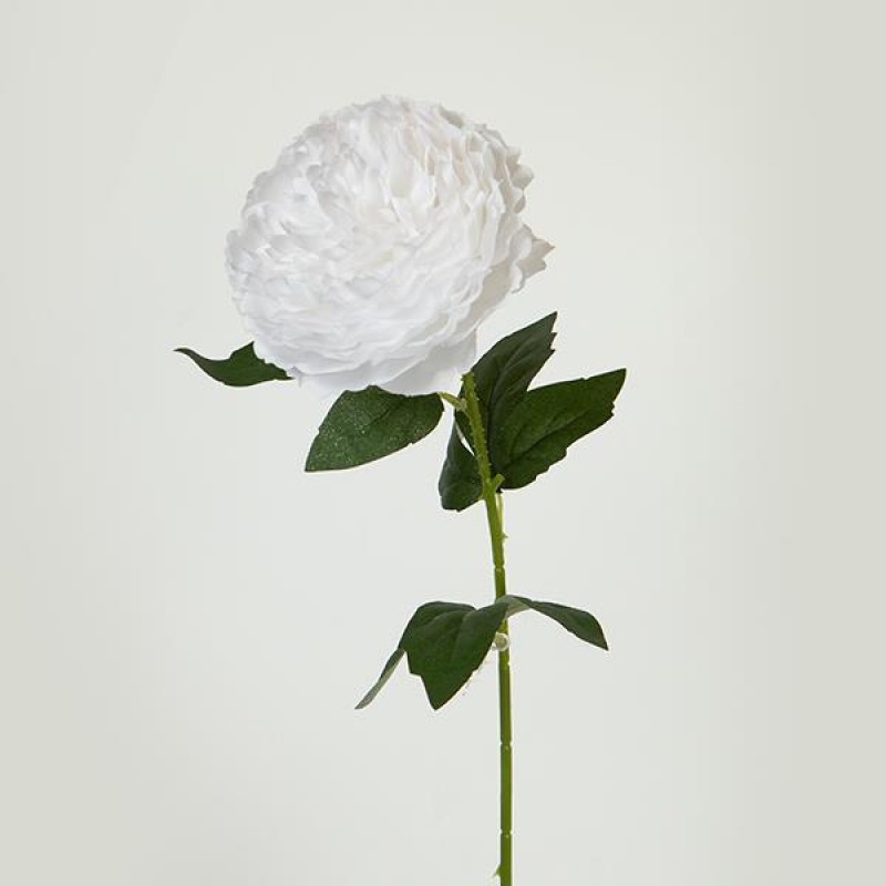 FLOWER, DAΗLIA, WHITE, 60cm 758-12128