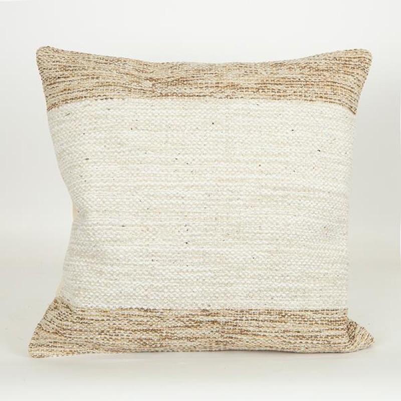 CUSHION,  WITH  FILLER, COTTON- WOVEN, BEIGE- NATURAL, 45x45cm 759-10015