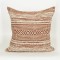 CUSHION,  WITH  FILLER, COTTON- WOVEN, RUST BROWN- NATURAL, 45x45cm 759-10017