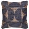CUSSION, WITH FILLING, JUTE, NATURAL-BLEU, 45x45cm 759-10029