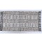 RUG, COTTON-WOVEN WITH  FRINGES,BLACK-GREY, 70x140cm 759-12020